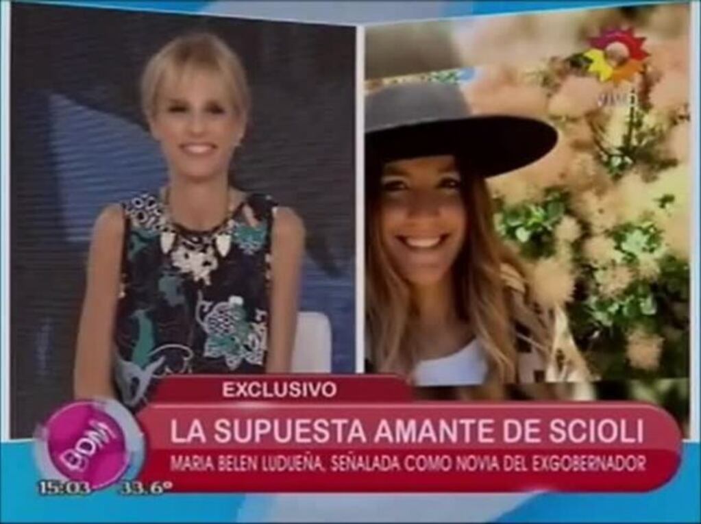 María Belén Ludueña, la diosa que negó ser la tercera en discordia entre Daniel Scioli y Karina Rabolini