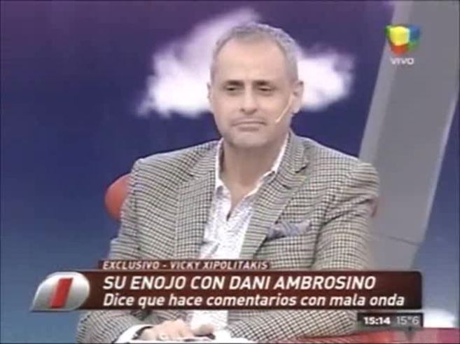 ¡El video! Fuerte pelea en vivo entre Vicky Xipolitakis y Daniel Ambrosino: se dijeron de todo