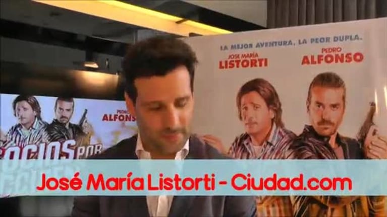 José María Listorti, feliz por su debut con Socios por accidente: "Hasta que me muera voy a hacer muchas películas"