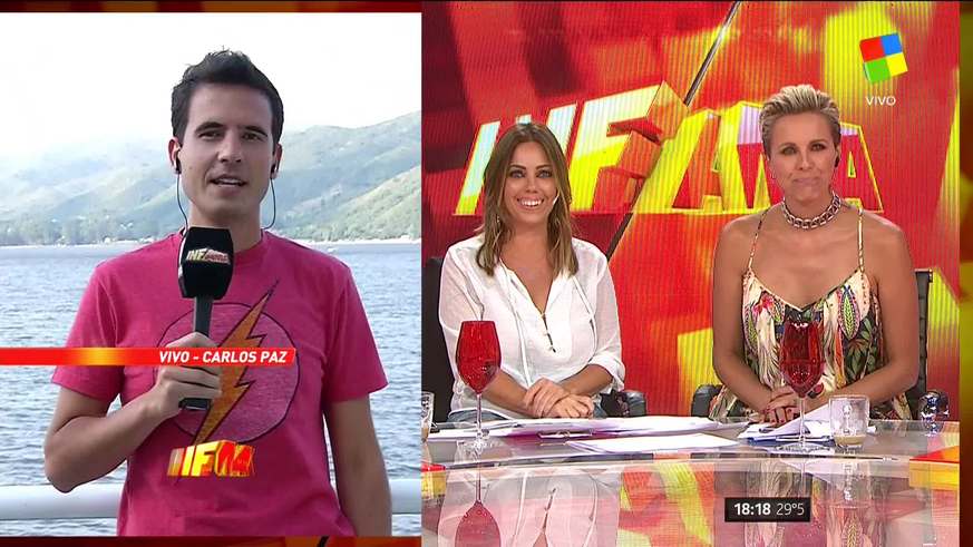 Charlotte Caniggia y Loan, reconciliados