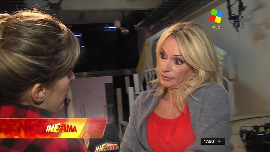 La primera reacción de la pareja de Amalia Granata tras conocerse sus chats con su amante