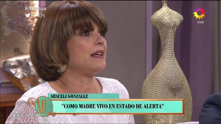 Araceli González, sobre la lucha de su madre contra el lupus