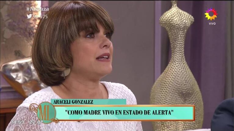 Araceli González, sobre la lucha de su madre contra el lupus