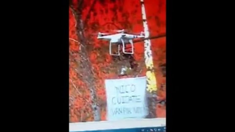 Entró un drone a la casa de Gran Hermano con un claro mensaje: "Nico, cuidate, van por vos"