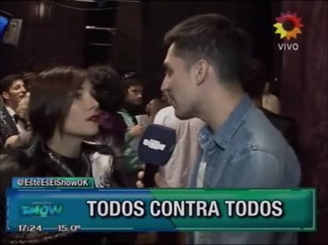 Juanita Viale en Este es el show: "Fer Dente es un príncipe y yo, una princesa"