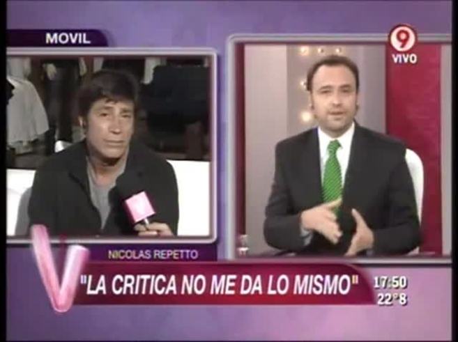 Nicolás Repetto habló sobre la competencia con Susana Giménez