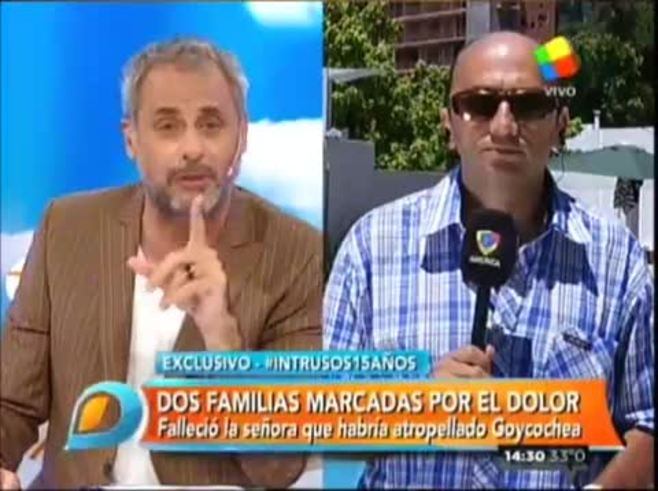Jorge Rial, durísimo con Flavio Mendoza en Intrusos: "Me río del  platinado  de acá a la Luna"