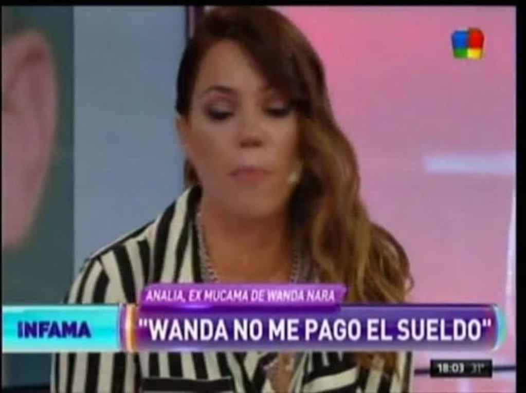 El video con la reacción de Wanda Nara desde Italia tras escuchar las denuncias de una exmucama en Infama