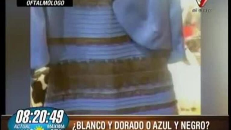 El misterio de #ElVestido: la explicación médica del fenómeno según el Dr. Zaldivar