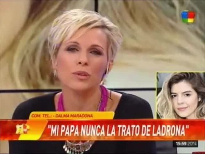 Dalma Maradona quebró en llanto al hablar de la adicción de Diego y se peleó en vivo con Matías Morla: el video