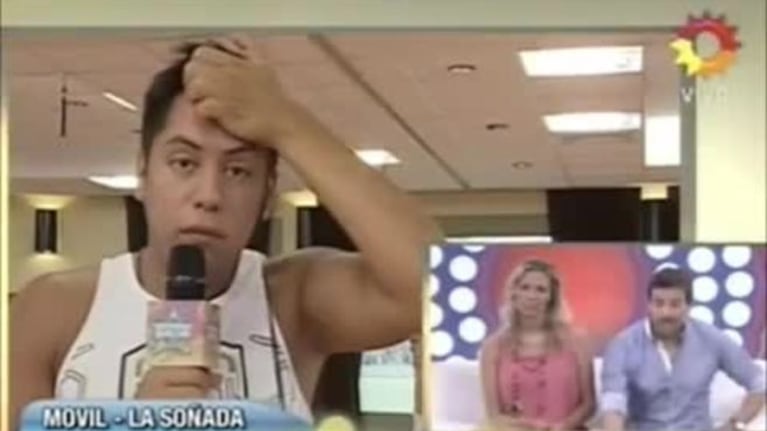 Im-per-di-ble: la reacción del Fan de Wanda al ir al destierro en Soñando por bailar 2