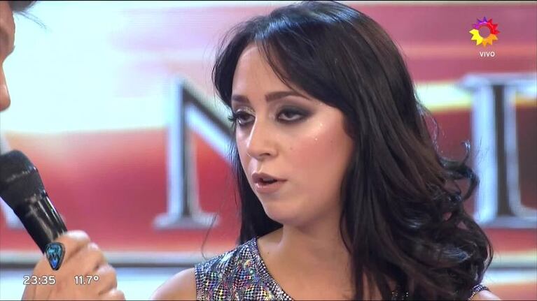 El debut de Nai Awada en Bailando 2017 y su llanto al ver la foto de su padre