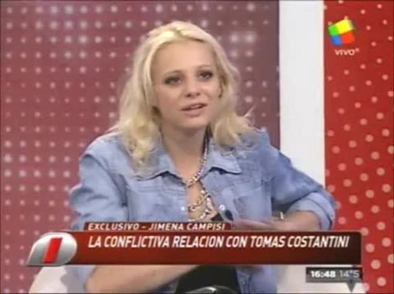 Jimena Campisi se quebró en Intrusos: "Prefiero que Tomás se vaya y que no aparezca nunca más; no quiere a su hijo"