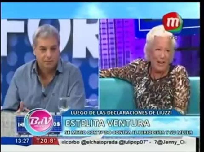 Estelita Ventura le respondió a Fabiana Liuzzi en Informadísimos