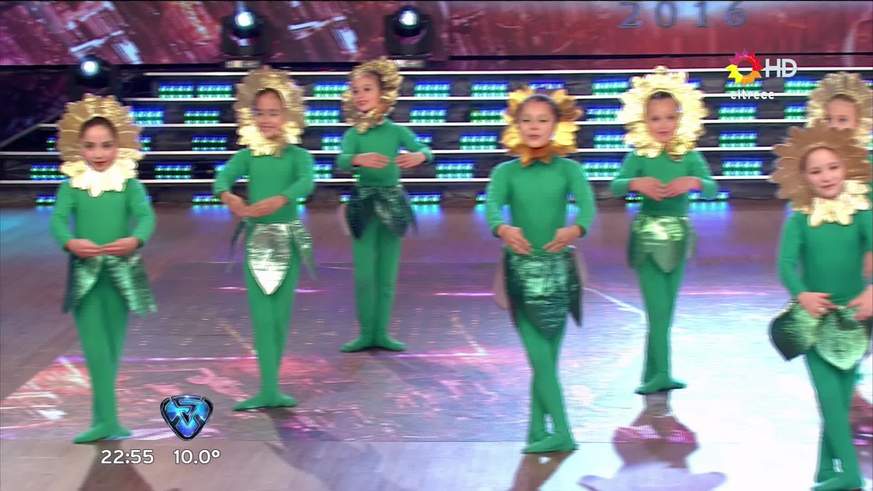 Marcelo Tinelli se animó a hacer una coreografía en ShowMatch junto a un grupo de nenas