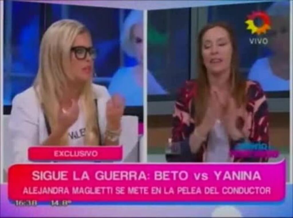 La pelea de Alejandra Maglietti y Analía Franchín en El Diario de Mariana