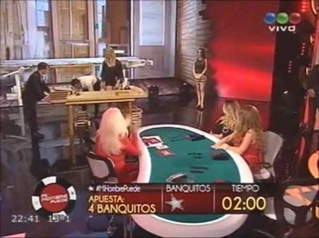 Poroto Cubero perdió en lo de Susana Giménez... ¡y revoleó un banquito!