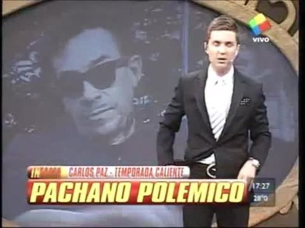 Aníbal Pachano: insólita imitación de Graciela Alfano