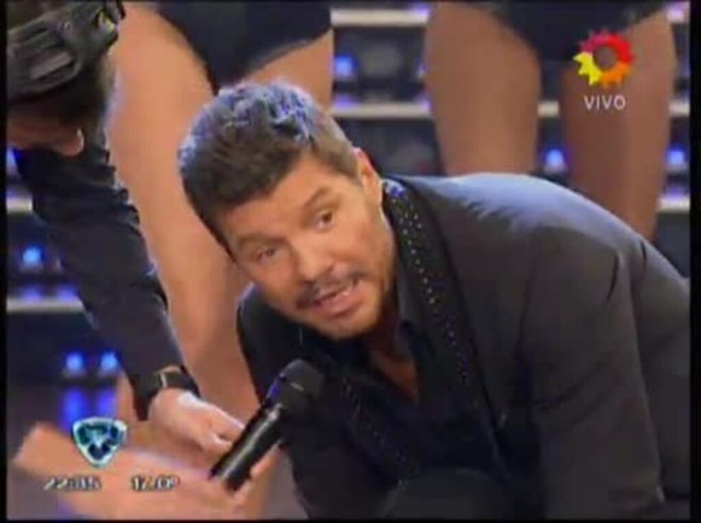 Marcelo Tinelli se puso los tacos en ShowMatch