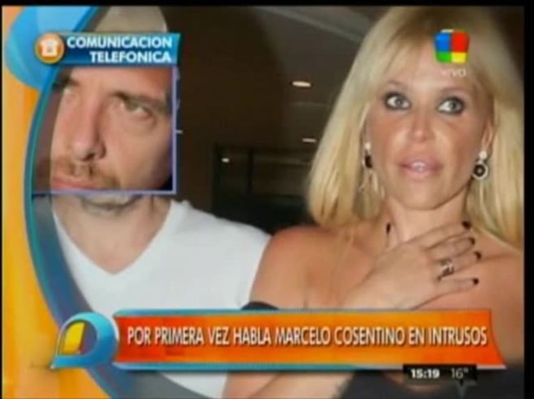 Marcelo Cosentino, harto de Nazarena Vélez, contó el episodio por el cuál dejó de parecerle "encantadora"