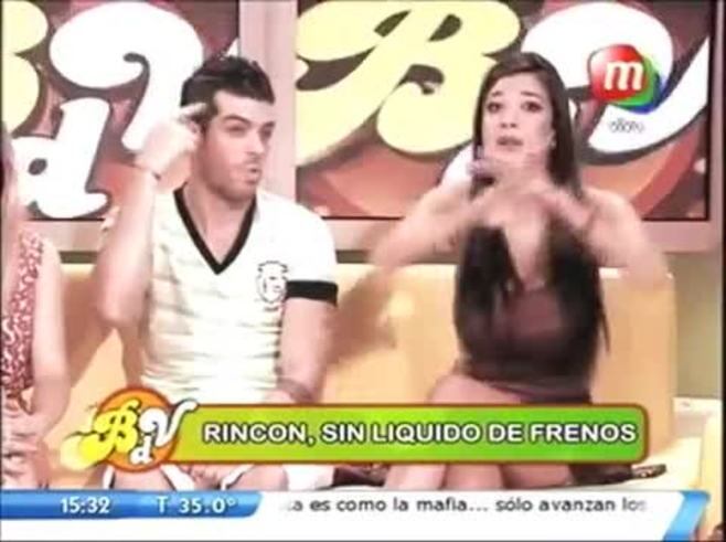 Andrea Rincón: Pelea y llanto al aire y en el corte de BdV