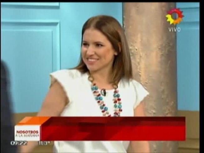 Fernanda Iglesias volvió a Nosotros a la mañana