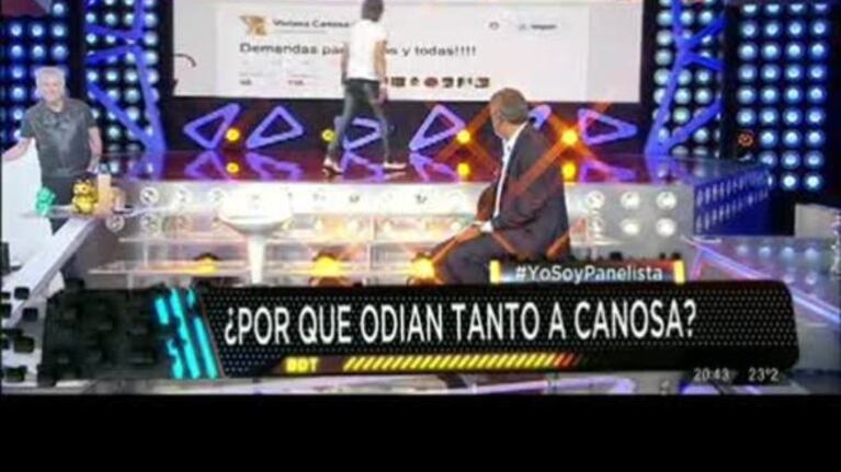 ¡Escándalo en vivo entre Zapping y Bendita! Casella la criticaba, Canosa estalló y se quebró al aire: "¡Dejate de joder conmigo! Me hartaron"