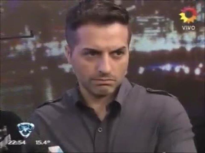 Picante cruce entre Hernán Piquín y Angel de Brito en Bailando 2012