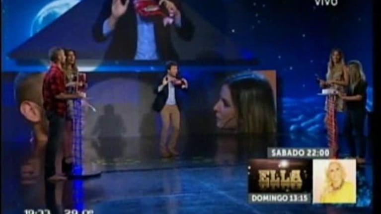 La reacción de una de las participantes en La mejor elección