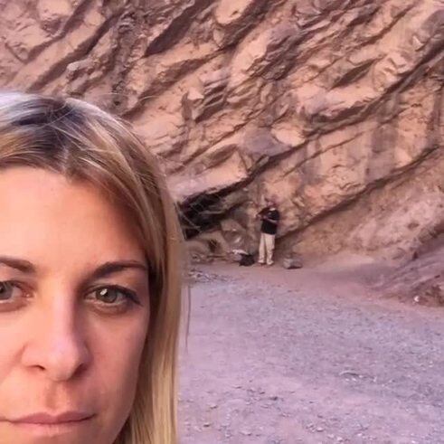 Las postales de Eugenia Tobal en Cafayate