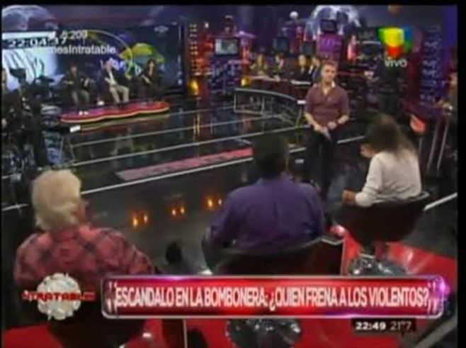 Diego Brancatelli reconoció en Intratables que conoce al Panadero