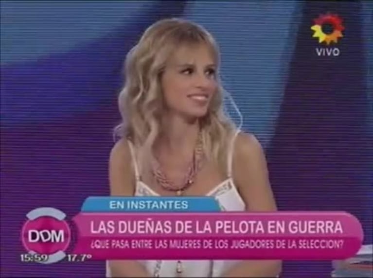 A Carolina Molinari, esposa del Tanque Pavone, le preguntaron por un mito del Mundo River: "Es algo que inventaron para perjudicar a un presidente"