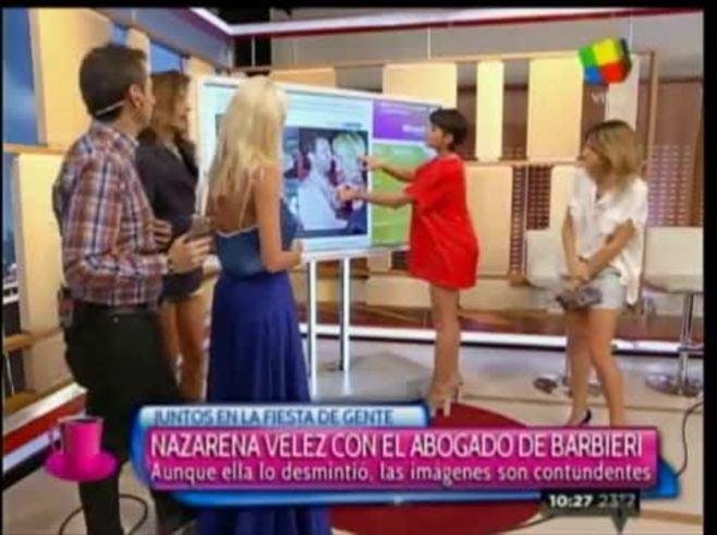 Jimena Cyrulnik y Damián Rojo, ¡tremendo "besazo" en vivo!
