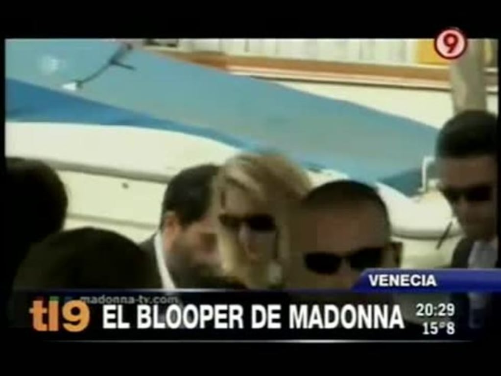 El blooper de Madonna en plena conferencia de prensa