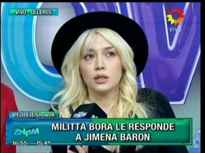Militta Bora opinó de las fotos prohibidas de Daniel Osvaldo: "Son del año pasado, a mí..."