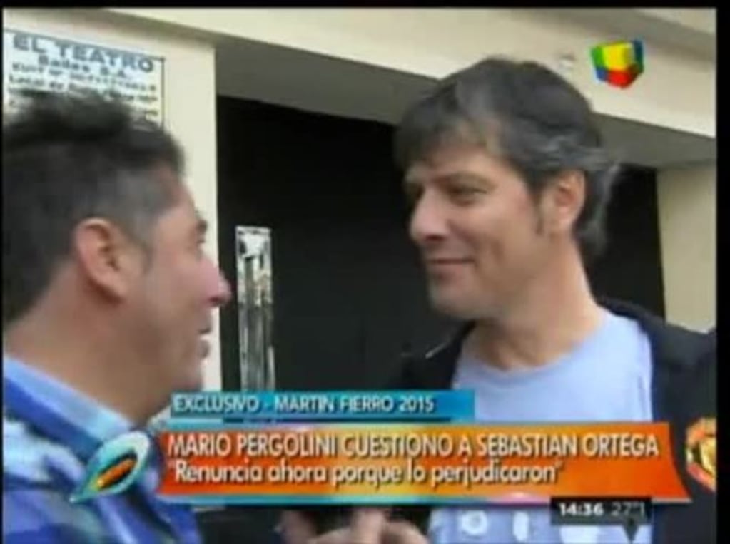 Mario Pergolini se sumó a la interna entre Sebastián Ortega y APTRA