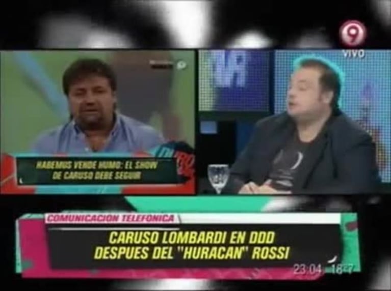 Caruso Lombardi habló de su pelea con Elio Rossi: "Vino a la carrera... y así le fue, no va a molestar más"
