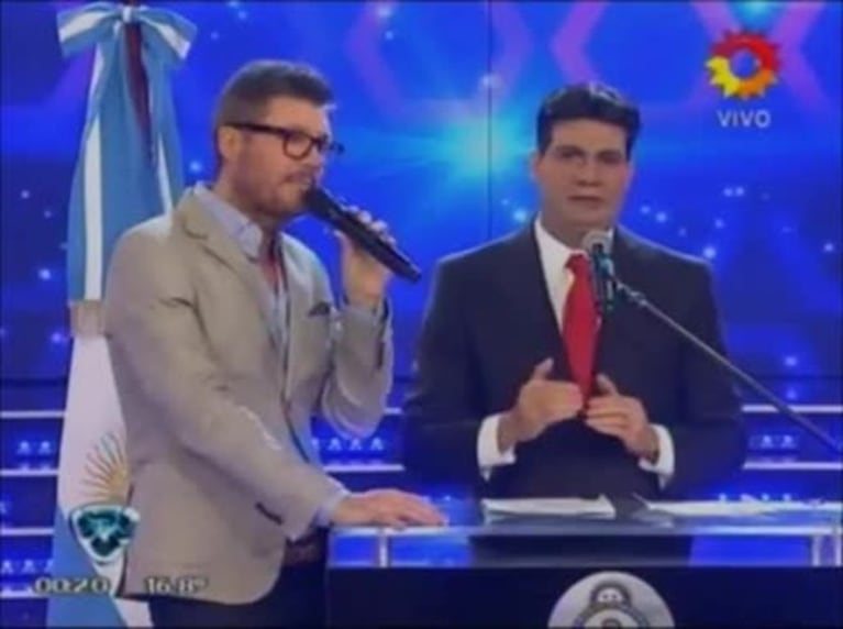 ShowMatch: la parodia del falso Capitanich y los logos de Fútbol para Todos 