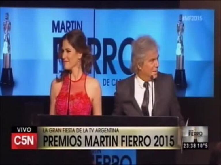 En el camino se quedó con el primer Martín Fierro de Oro de cable
