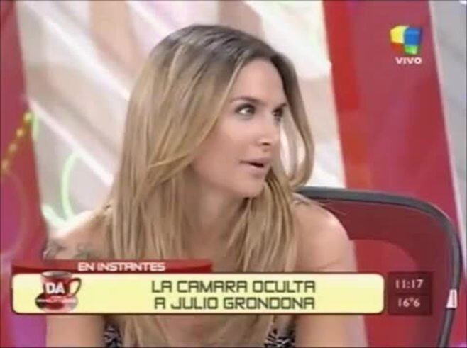 Amalia Granata intima al Ogro Fabbiani por la cuota alimentaria