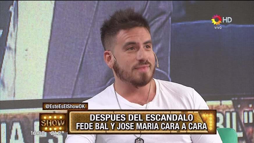 El cara a cara de Fede Bal y José María Listorti