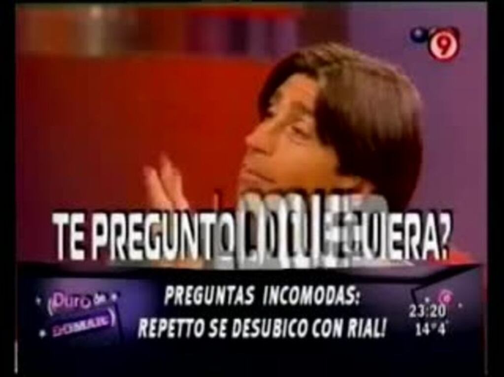 La pregunta animal de Nicolás Repetto a Emanuel Ortega