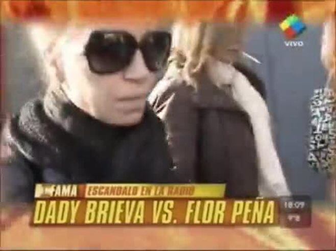 Flor Peña y la tensa relación con Dady Brieva: “Me dijo que un poquito de bardo no le viene mal a la radio”