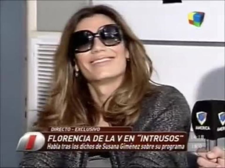 Florencia de la V respondió al comentario picante de Susana Giménez sobre La Pelu