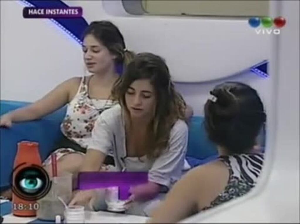 Violento episodio en Gran Hermano 2012: Tomasito Vs. Florencia y Juan Cruz