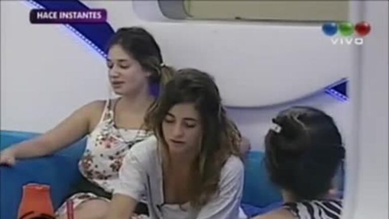 Violento episodio en Gran Hermano 2012: Tomasito Vs. Florencia y Juan Cruz