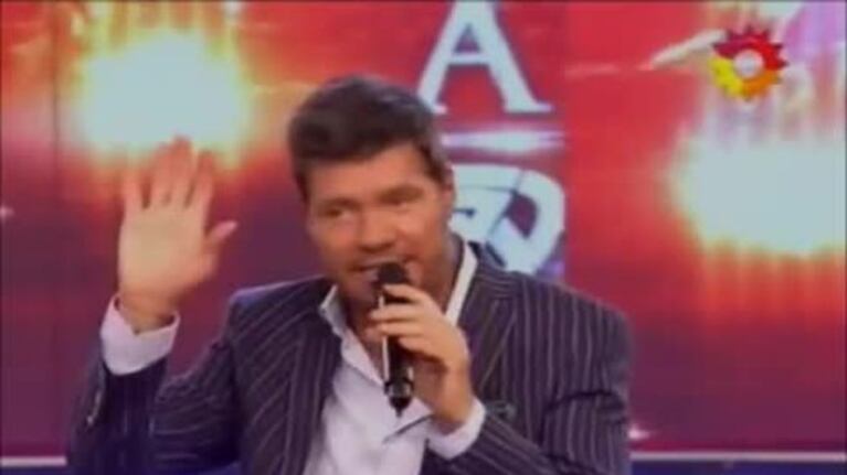 El comentario al pasar de Marcelo Tinelli a la Chipi tras las ironías de Dady Brieva: "Esos chistes, que no se sabe si son chistes o no..."