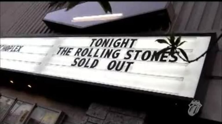 El video del inesperado show de los Rolling Stones en Los Ángeles