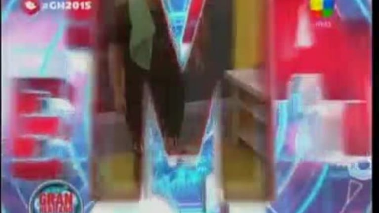 Mariano y Belén de Gran Hermano 2015 se besan