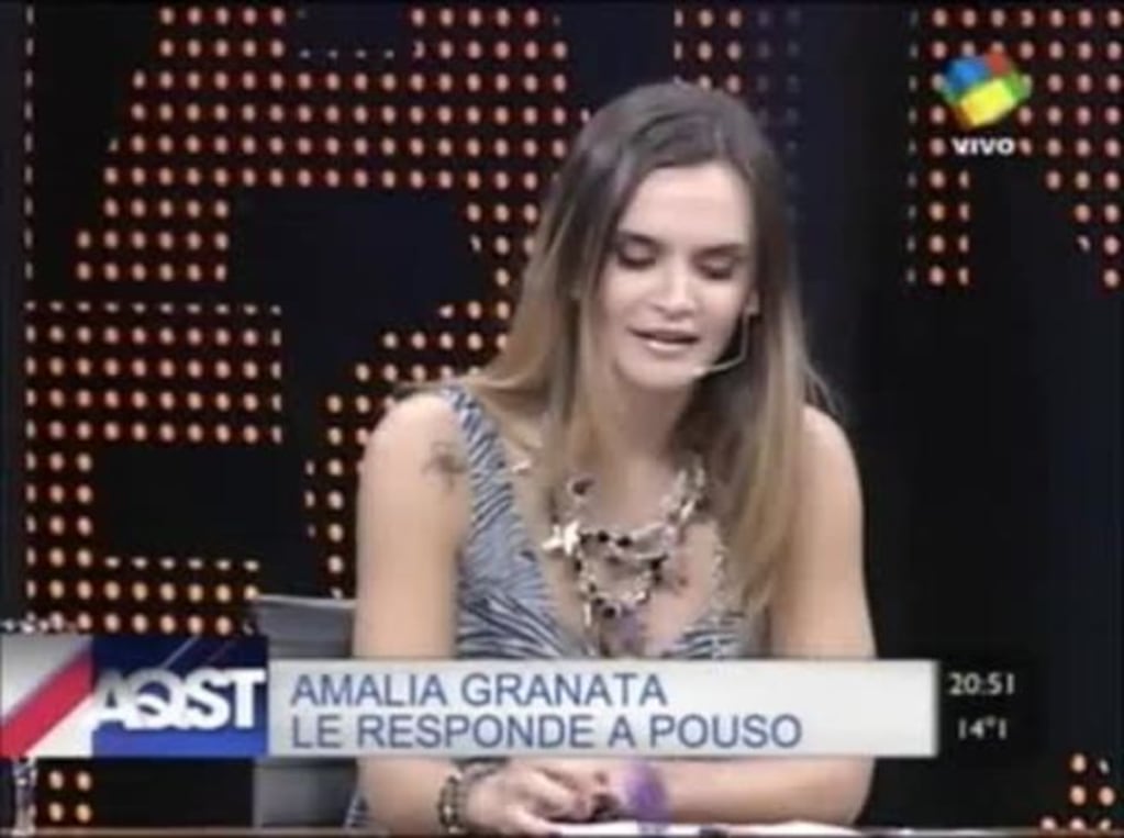 Amalia Granata ahora disparó contra Denise Dumas